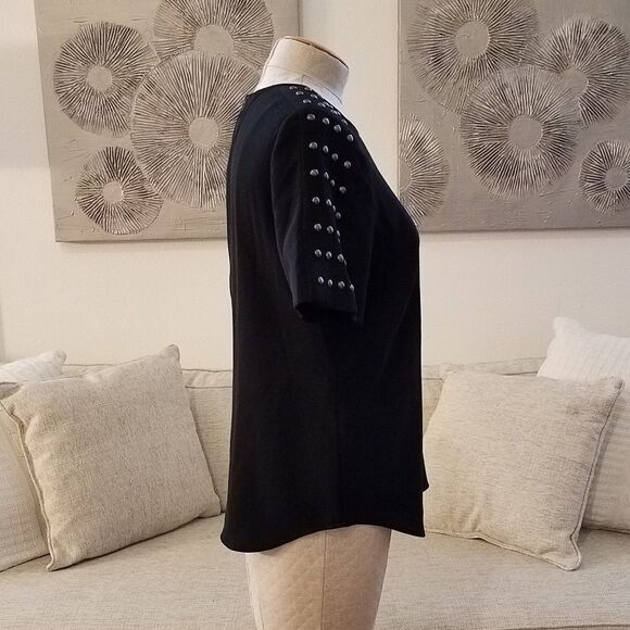 NEW - Halogen Stud Detail Blouse sz Medium - Picture 3 of 7